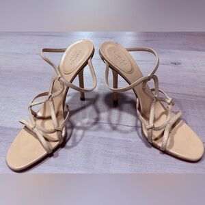 Gucci Women's Beige Strappy Heels